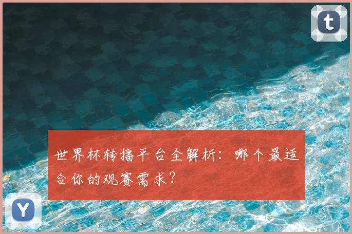 世界杯转播平台全解析：哪个最适合你的观赛需求？